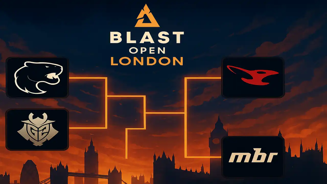 "BLAST Open London Playoff Bracket Set"